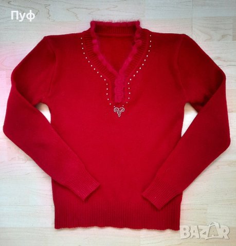 дамски пуловер , снимка 2 - Блузи с дълъг ръкав и пуловери - 42499803