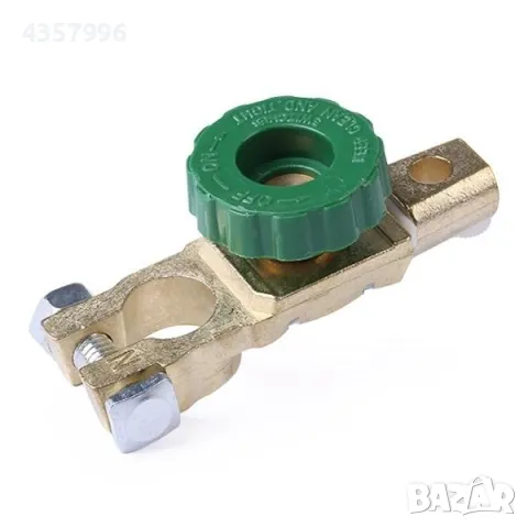 Клема за акумулатор 12 - 24V, До 500A, Зелена, снимка 2 - Аксесоари и консумативи - 48759357