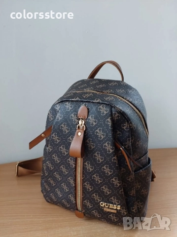 Кафява раница Guess/SG73p, снимка 2 - Раници - 51740293
