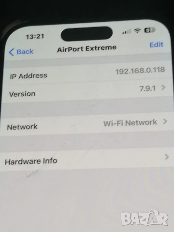 Apple AirPort Extreme A1521 EMC 2703 (6th Gen) Wireless Router, снимка 11 - Рутери - 50837458