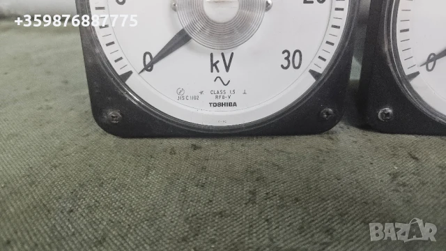 Тошиба Уреди Волтметър Ампермер амперметър Трансформатор  , снимка 2 - Резервни части за машини - 50635540