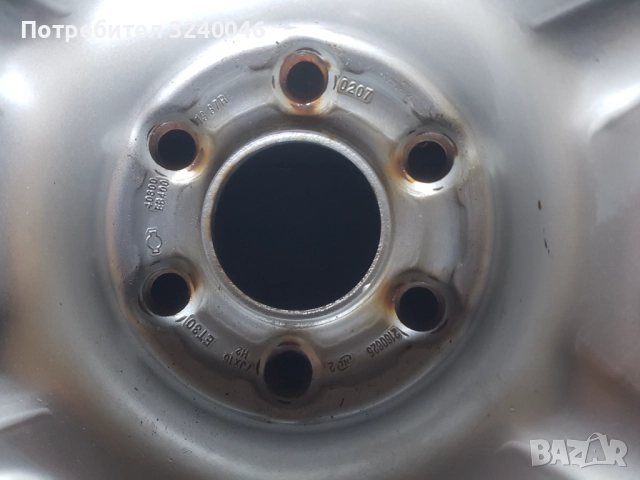 4бр. Железни джанти 16 цола за NISSAN PATHFINDER/NAVARA, снимка 6 - Гуми и джанти - 52937507