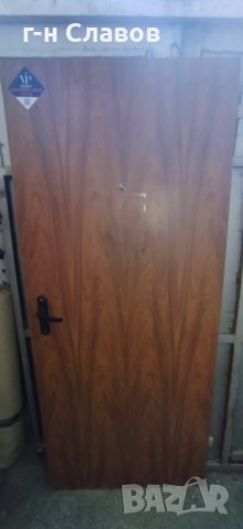 Блиндирана с брава и ключове - РАЗМЕРИ 83см/193см/5см - ширина/височина/дебелина, снимка 5 - Входни врати - 39670056