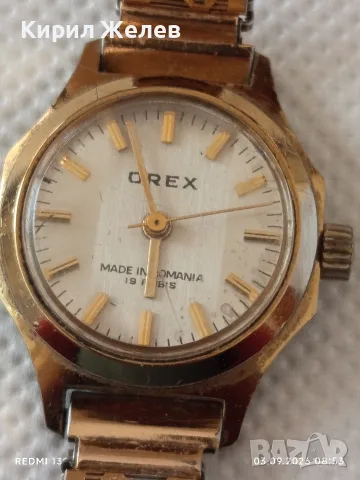 Стар механичен часовник OREX Made in Romania работи за КОЛЕКЦИОНЕРИ 26779