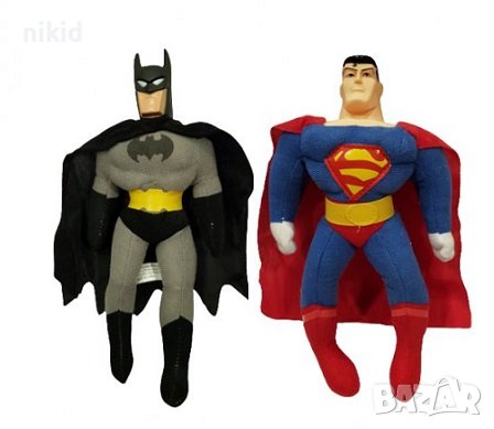 Батман Супермен Плюшена играчка плюшен