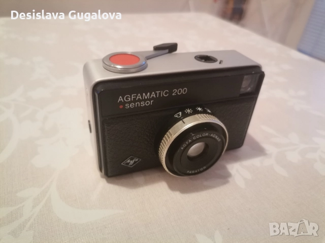 ретро лентов фотоапарат Agfamatic 200 Sensor, снимка 3 - Фотоапарати - 51989692