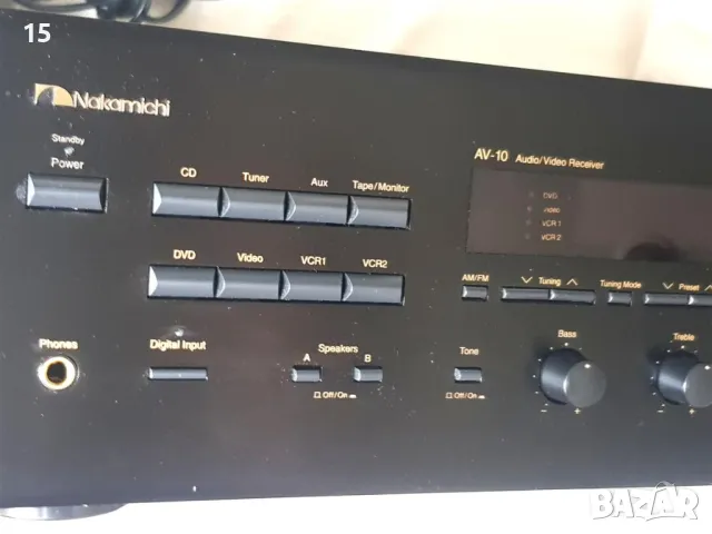 Nakamichi AV-10 , снимка 4 - Ресийвъри, усилватели, смесителни пултове - 48018910