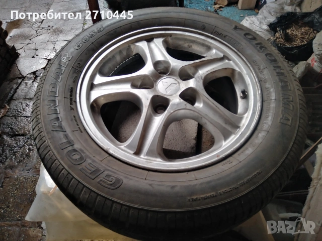 Гума с алуминиева джанта