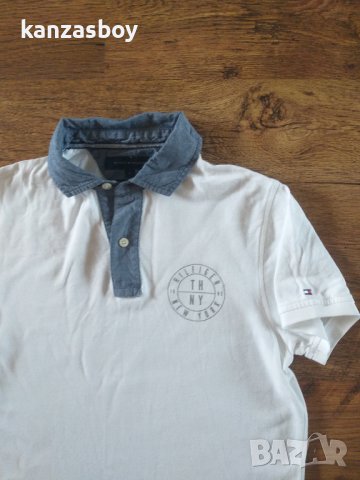 tommy hilfiger - страхотна мъжка тениска, снимка 3 - Тениски - 42330951