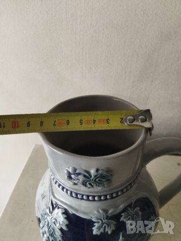 стара керамична кана, снимка 3 - Други ценни предмети - 42166510