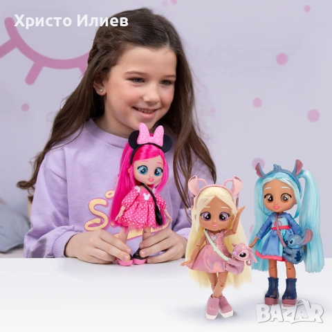 IMC Кукла BFF Stitch Стич Ейнджъл Disney Дисни Cry Babies Angel, снимка 6 - Кукли - 53282056