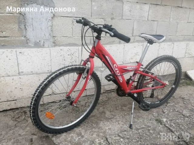 Велосипеди Cross Rocky 24'' два броя, цвят:червен и зелен, снимка 2 - Велосипеди - 50345966