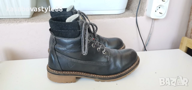 Боти Tamaris 39 н. Естествена кожа , снимка 2 - Дамски боти - 52741552
