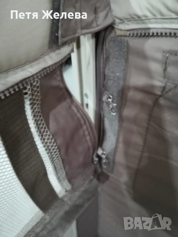 Сгъваема и преносима с падаща стена кошара/легло CHIPOLINO MERIDA, снимка 11 - Кошарки - 50711453