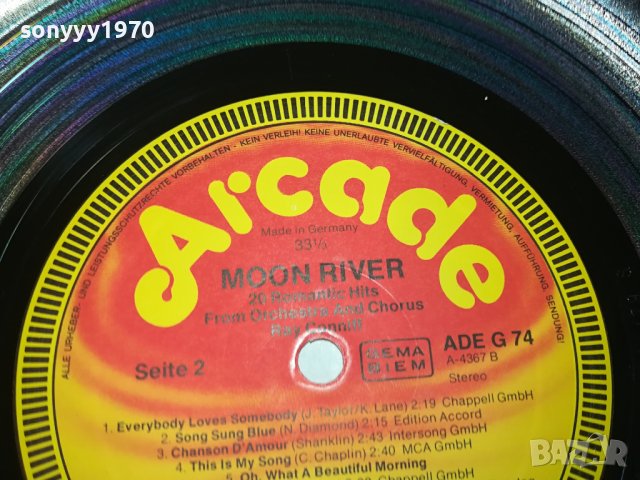 заявена-RAY CONNIFF MOON RIVER-ПЛОЧА 2709231048, снимка 6 - Грамофонни плочи - 42336612
