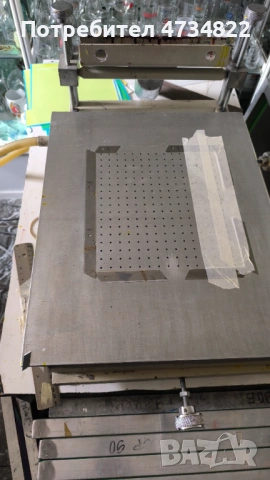 Ръчна ситопечатна машина и сита