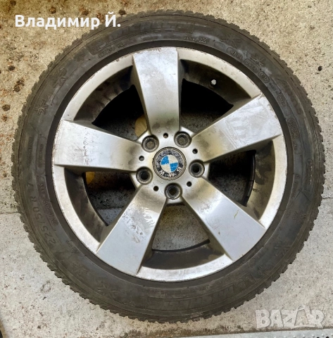 Джанти с зимни гуми Michelin Alpin 5 за БМВ BMW e60 xdrive 225 50 17