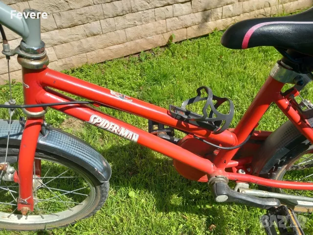 Червено колело 16", снимка 4 - Детски велосипеди, триколки и коли - 50044929