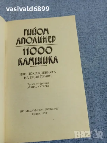 Гийом Аполинер - 11000 камшика , снимка 4 - Художествена литература - 55893809