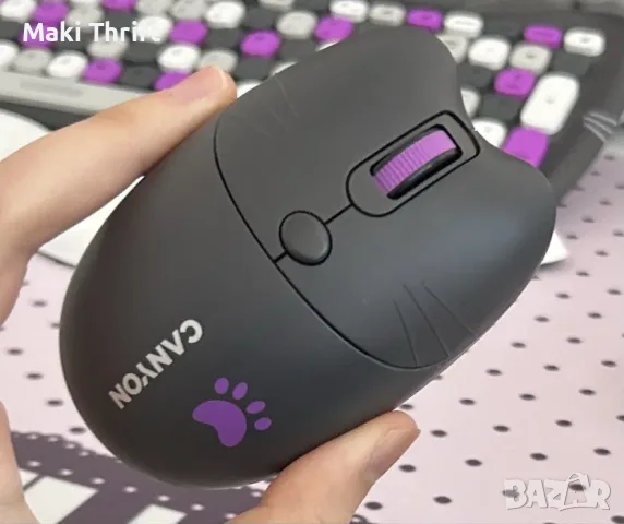 Клавиатура ( с мишка и mousepad ), снимка 2 - Клавиатури и мишки - 55833908