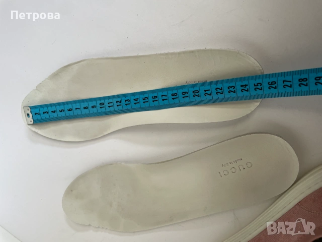 Gucci маратонки 37.5 ( реален размер 38) оригинал, снимка 11 - Маратонки - 32477144