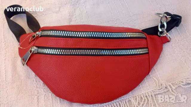 Модерна дамска паласка Червена Нова, снимка 2 - Чанти - 50149372