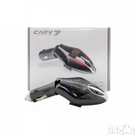 FM трансмитер 12V/24V с Bluetooth USB SD и регулируема основа