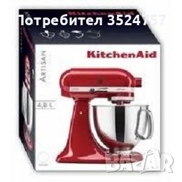 Планеране миксер KitchenAid 5KSM185PSECA, снимка 3 - Кухненски роботи - 41776147