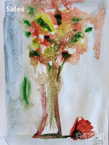 Картини Акварел , снимка 3 - Картини - 41266770