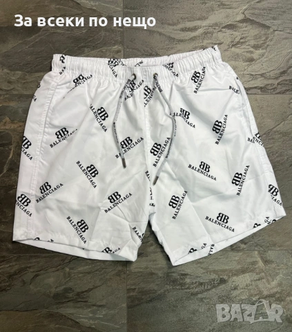 Balenciaga Мъжки Плажни Шорти🩳Плувни Шорти🩳Мъжки Бански Баленсиага - Различни Цветове Код NGHSP65, снимка 4 - Бански - 53843805