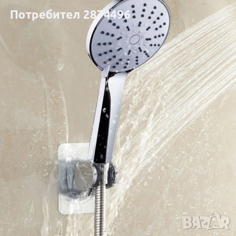  стойка за душ слушалка - лепяща, снимка 7 - Други стоки за дома - 41953715