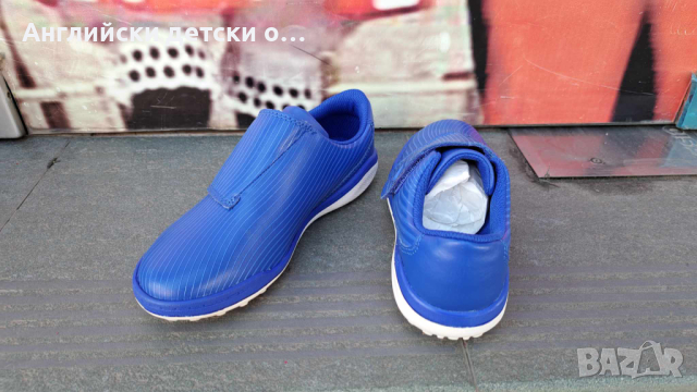 Английски детски маратонки естествена кожа-стоножки-CLARKS, снимка 4 - Детски маратонки - 44535647