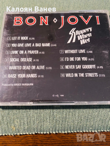BON JOVI, снимка 8 - CD дискове - 36151512
