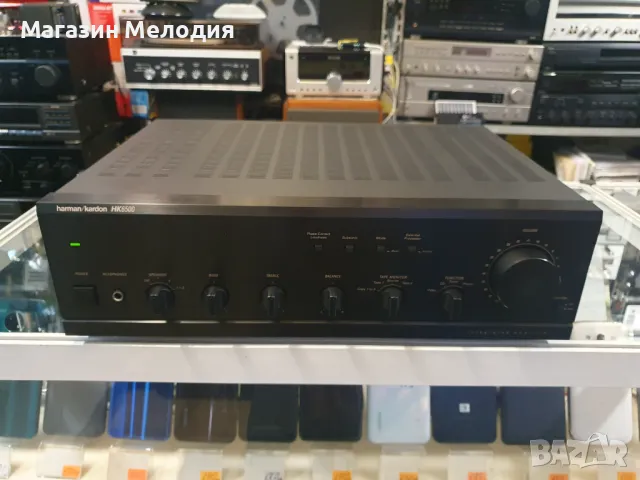 Усилвател Harman/Kardon HK6500 Две по 90 вата на 4 ома. Две по 70 вата на 8 ома.  В отлично техничес, снимка 2 - Ресийвъри, усилватели, смесителни пултове - 47981860