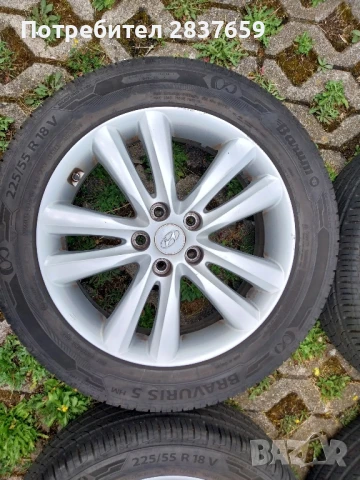 18 цола джанти за Хюндай ix35-летни гуми 2023 г, снимка 3 - Гуми и джанти - 51032203