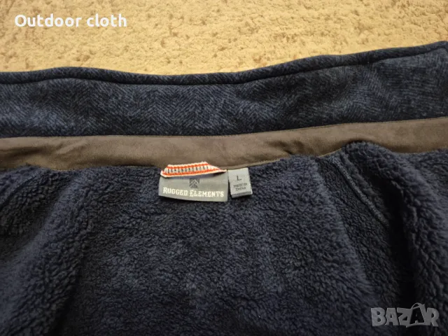 Rugged Elements дебела риза полар туризъм бушкрафт риболов лов ски, снимка 7 - Якета - 49291709