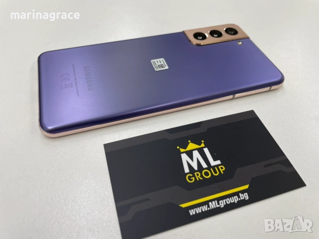 Samsung Galaxy S21 5G 256GB / 8GB RAM Dual-SIM, втора употреба, снимка 3 - Samsung - 53302077