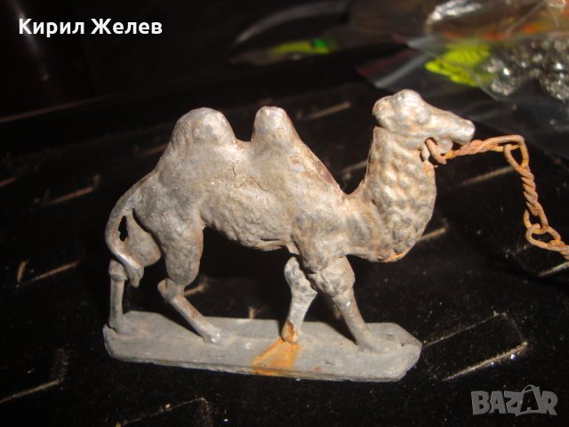 АРАБСКИ ВОИН с КАМИЛА 2 ОЛОВНИ СТАРИ ФИГУРКИ за КОЛЕКЦИЯ 9059, снимка 11 - Колекции - 34528970