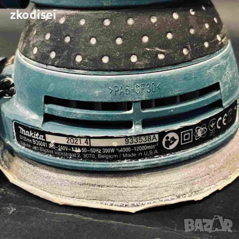 Ексцентрик шлайф MAKITA BO5041, снимка 2 - Други инструменти - 52365443