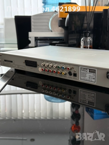 DVD плеър NEO DVD-F61 с два микрофонни входа, снимка 4 - Аудиосистеми - 52040779