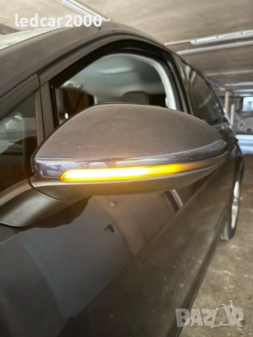 Динамични Лед Мигачи за Огледала VWGolf 7 Jetta MK7 Touran, снимка 6 - Аксесоари и консумативи - 52659442