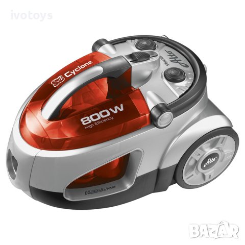 Прахосмукачка без торба SENCOR SVC 730RD-EUE2, 800W ECO мотор, контейнера 1.5L, 76 dB, Сив, снимка 2 - Прахосмукачки - 41882441