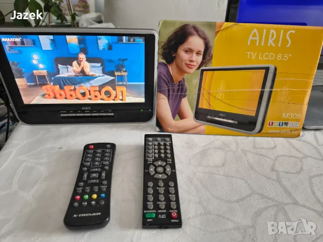 Mini TV Airis LCD 8.5" 12 V, снимка 3 - Телевизори - 55715374