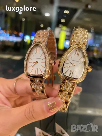 Дамски часовник BVLGARI Serpenti Seduttori с кварцов механизъм, снимка 2 - Дамски - 47964898