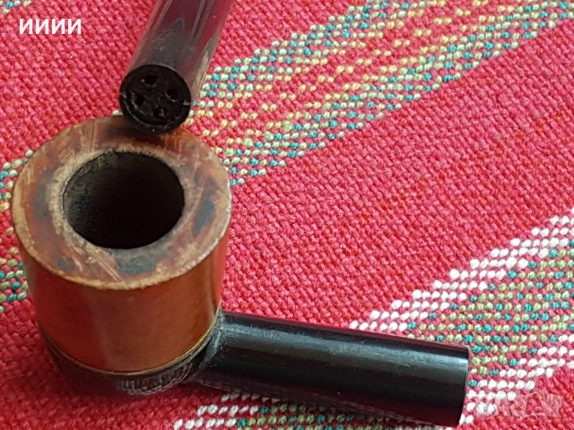 Лула с 2 филтъра, снимка 4 - Антикварни и старинни предмети - 53706332