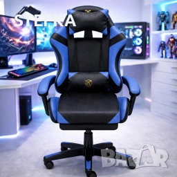 Геймърски стол Нови !!!77€, снимка 4 - Геймърски - 53444063