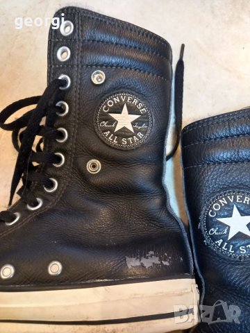 Зимни кецове Converse естествена кожа , снимка 7 - Кецове - 38753071