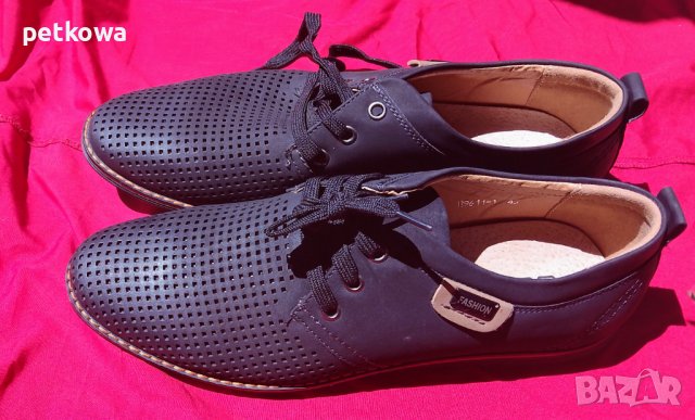 Летни маркови мъжки обувки номер 43, снимка 1 - Ежедневни обувки - 41378711