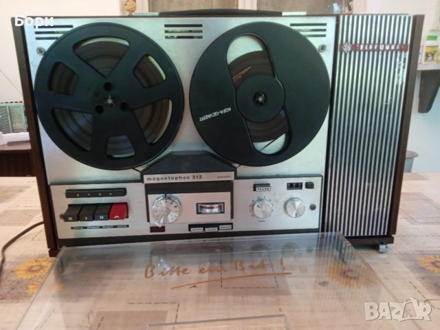 TELEFUNKEN 212 Магнетофон, снимка 7 - Декове - 41783932