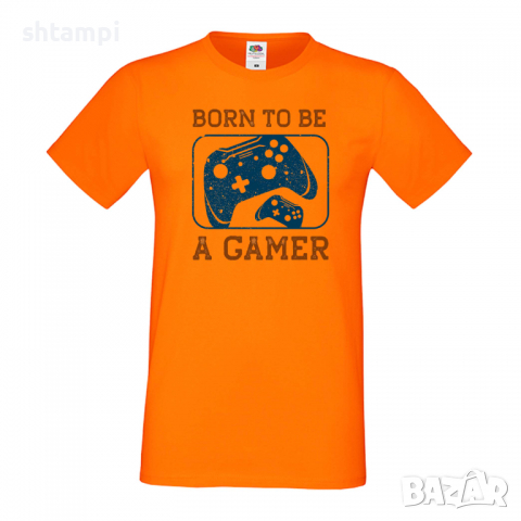 Мъжка тениска Born To Be A Gamer, снимка 8 - Тениски - 36193102
